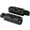 Black, variant on Krator Black Skull Foot Pegs Compatible with Suzuki / Honda / Triumph / Can-Am Left & Right Set (Front/Rear Footrests)