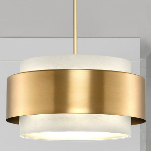 Luxury Modern Pendant, Brushed Bronze, UHP4857