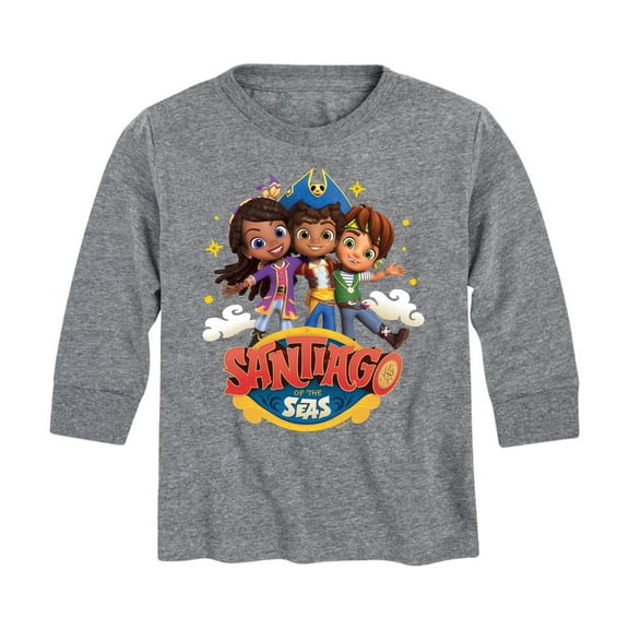 Santiago of The Sea - The Crew - Toddler And Youth Long Sleeve Graphic T-Shirt