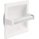 thumbnail image 3 of Portarrollos de papel higiénico blanco Rodillo con resorte blanco2 piezas, 3 of 5