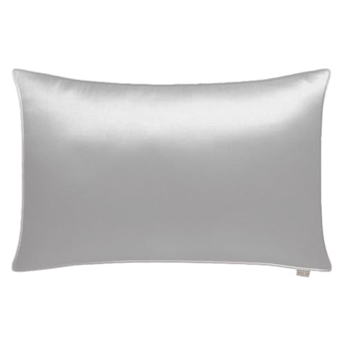 Silky Satin Pillowcase For Hair Skin  Oeko-tex Certified Silk With Zipper - Ultra Smooth Pillowcases Standard Size 20"x26" Cascais
