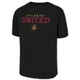 thumbnail image 2 of Youth Fanatics  Heather Black Atlanta United FC Go Far Raglan T-Shirt, 2 of 3