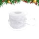 thumbnail image 2 of 1 rollo de cinta de cuentas creativa, cinta decorativa para bodas, ramos, fiestas, manualidades (blanco), 2 of 7