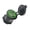 Green, variant on USB Charging Socket Outlet Double USB Outlet with Waterproof Caps Power Outlet