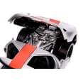 thumbnail image 4 of 2005 Ford GT Hardtop, Silver and Orange - Jada Toys 31324 - 1/24 scale Diecast Model Toy Car, 4 of 6