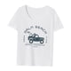 thumbnail image 3 of Camiseta de manga corta para mujer, Top gráfico para mujer, ropa cómoda y elegante, Tops de verano, camiseta básica para vacaciones, playa y viajes SG Yinane Camiseta para mujer, 3 of 8