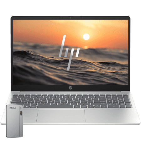 HP 15.6" FHD Touchscreen Laptop for Business - Intel Core i7 1355U, 16GB RAM + 512GB SSD, Windows 11 Home, Recolx AI Voice Recorder