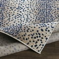 thumbnail image 4 of Livabliss Area Rugs for Living Room, 8x10 Roma Modern Blue Rug, Bedroom Dining Room Home Decor Stain Resistant Carpet (7'10" x 10'), 4 of 5