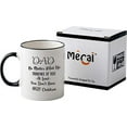 thumbnail image 3 of Dad No Matter What, Ugly Children Coffee Mug,Unique Gag Gift Ideas For Dad- Cool Birthday Father's Day Present For Father From Son Daughter Kids, 3 of 3