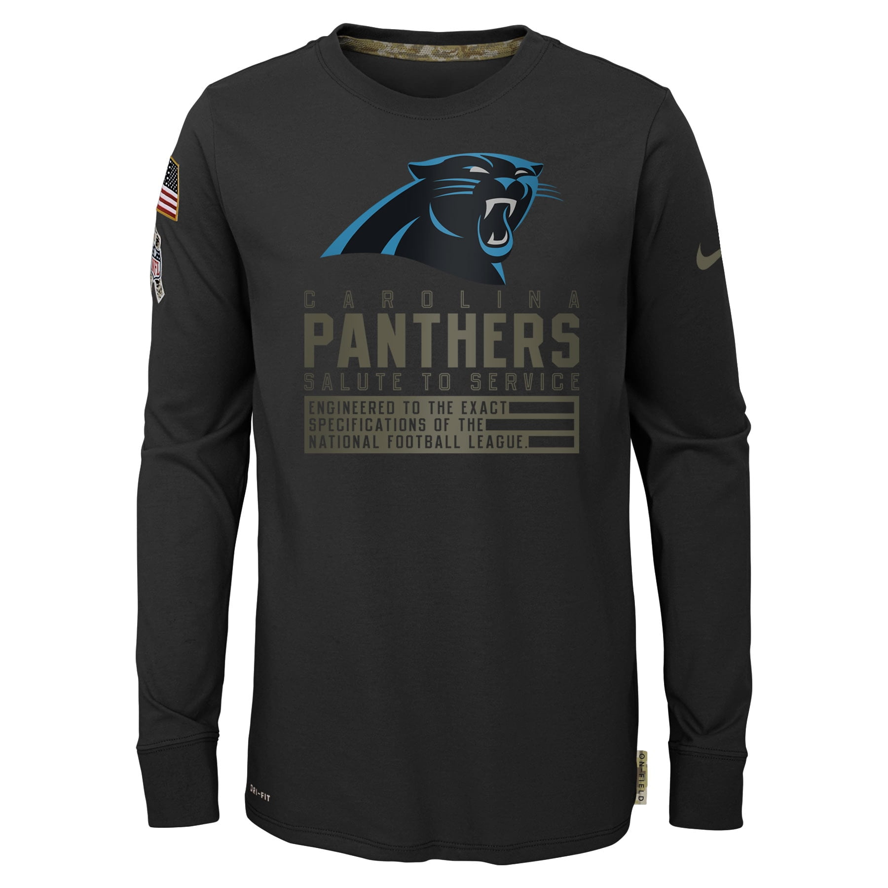 Carolina Panthers Nike Youth Salute to 