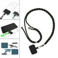thumbnail image 4 of TISHITA Adjustable Cell Phone Lanyard Neck Strap Handheld Rope Green Black Black Green Black Black, 4 of 8