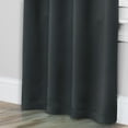 thumbnail image 3 of Bkue Nile Mills Modern, Classic Solid Semi Blackout Curtains, Set of 2, 36" x 63", Grey, 3 of 11