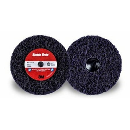 

3M 3M - 21552 - Scotch-Brite Roloc+ Clean and Strip XT Pro Disc TR+ 4 in x 1/2 in S XCS - 61500303393