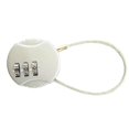 thumbnail image 3 of Lock Combination Lock 3 Dígitos Cadlock Anti Rheft Code Bloquear Aleación de Zinc para Equipoje de Vije, 3 of 5