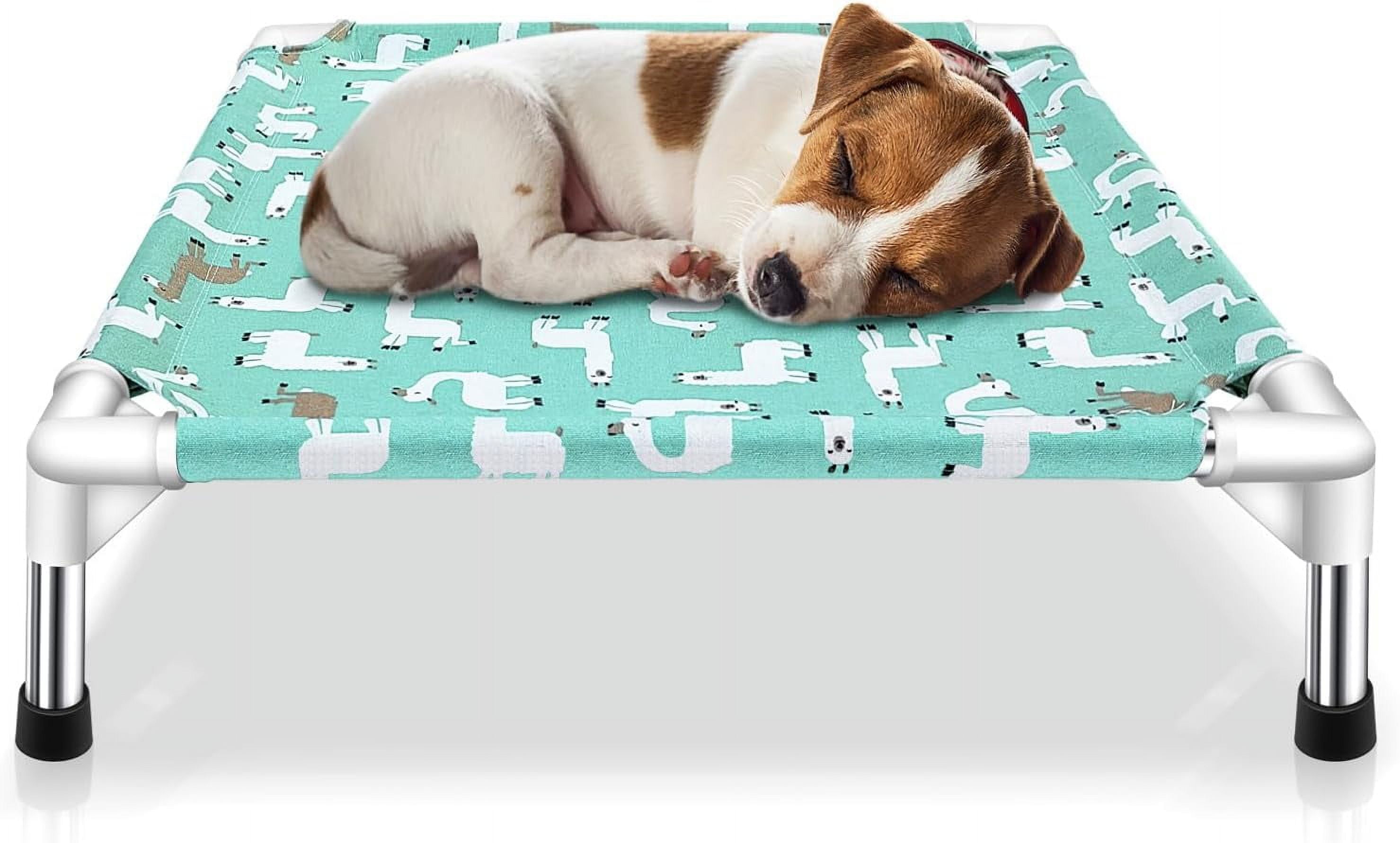 Elevated Dog Bed Pet cot - Pet Bed for Medium Dogs | Elevated Pet Bed for Indoor and Outdoor Use for Medium Pets
