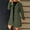Green, variant on AOIROE Casual Notch Lapel Single-Breasted Peacoat,Single Breasted Trench Coats for Women,Trench Coat Women,Mid Length Coats for Women,Fall Coats,Trench Coat Women Long,Women's Winter Wool Coat,L