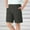 Dark Gray, variant on HAOTAGS Toddler Boys Girls Shorts, Summer Cotton Linen Shorts with Pockets Casual School Shorts Khaki 9-10Years
