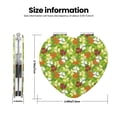 thumbnail image 3 of Easygdp St. Patrick's Day3 Travel Makeup Mirror, 2X Magnifying Mirror 2-Sided Travel Essential Mirror, Magnetic Portable Mirror-Heart Shape, 3 of 9