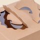 thumbnail image 5 of unbranded Caja Para Pastel Color De Papel Kraft Resistente Con Asa Para Llevar Y Guardar, 5 of 7