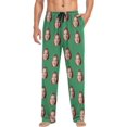 thumbnail image 4 of Top-kevin Cute Black Cats Custom Pajama Pants Mens Lounge Pants Super Soft Personalized Men Pajama Bottoms with Pockets Drawstring, 4 of 13