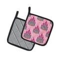 thumbnail image 2 of Caroline's Treasures Watercolor Princess Castle Pair of Pot Holders, 2 of 3