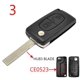 thumbnail image 1 of Bilnyckel Fjärrkontroll Flip Nyckel Skal Fodral 2 Knappar CE0523 CE0536 För Peugeot 308 207 307 3008 5008 807 För Citroen C2 C3 C4 C5 C6 C8 [Db], 1 of 5