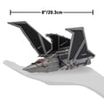 thumbnail image 5 of STAR WARS Micro Galaxy Squadron Havoc Marauder 7 inch Vehicle with Battle Damage and Two 1 inch Micro Figure, 5 of 9