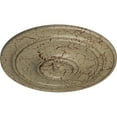 thumbnail image 3 of 40 1/4"OD x 3 1/8"P Small Classic Ceiling Medallion (Fits Canopies up to 10"), Hand-Painted Gobi Desert Crackle, 3 of 6