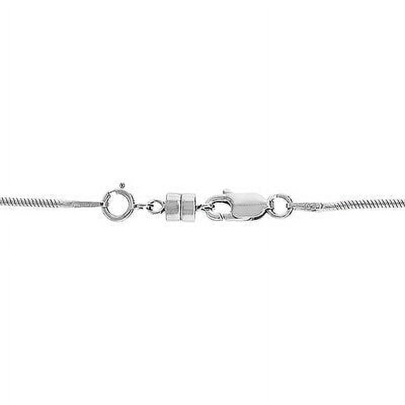4 - NEW SOLID .925 Sterling Silver Barrel Magnetic Converter Necklace Clasp