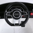 thumbnail image 5 of Aosom 6V Kids Electric Ride On Car, Licensed Audi TT RS with Seat and Remote Control, Horn, Music, MP3 - White, 5 of 10