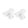 thumbnail image 2 of 2 soportes para barra de , sin taladro, ajustables, fáciles de instalar para barras de 16 mm de diámetro, para sala de estar, dormitorio y, 2 of 8