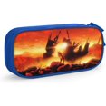 thumbnail image 1 of Evangelion EVA Pencil Case D Custom Print Blue, 1 of 4