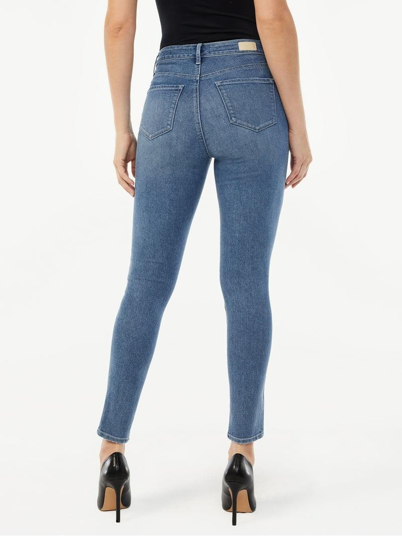 Mag Sofia マグ.ソフィア Sofia Jeans Women's Sofia Skinny High Rise Ankle Jeans