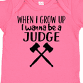 thumbnail image 4 of Inktastic Future Judge Gavel Job Boys or Girls Baby Bodysuit, 4 of 5