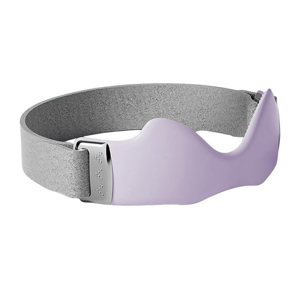 Correa de silicona para rótula y rodilla, cinturón deportivo para entrenamiento, rodillera con absorción de impactos Púrpura