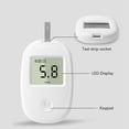 thumbnail image 3 of Kit de prueba de diabetes monitor de glucosa en sangre de alta conductividad de pantalla grande HD portátil de resultado rápido 5S para personas mayores ANGGREK Otros, 3 of 8