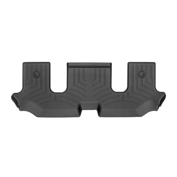 WeatherTech Custom Fit FloorLiners compatible with 2020-2026 VW Atlas - 3rd Row, Black