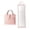Pink, variant on FSAGAE Full Length Folding Acrylic Mirror, Gray Portable Shatterproof Travel Mirror, Wall Hanging Space Saving for Dance Backstage Camping