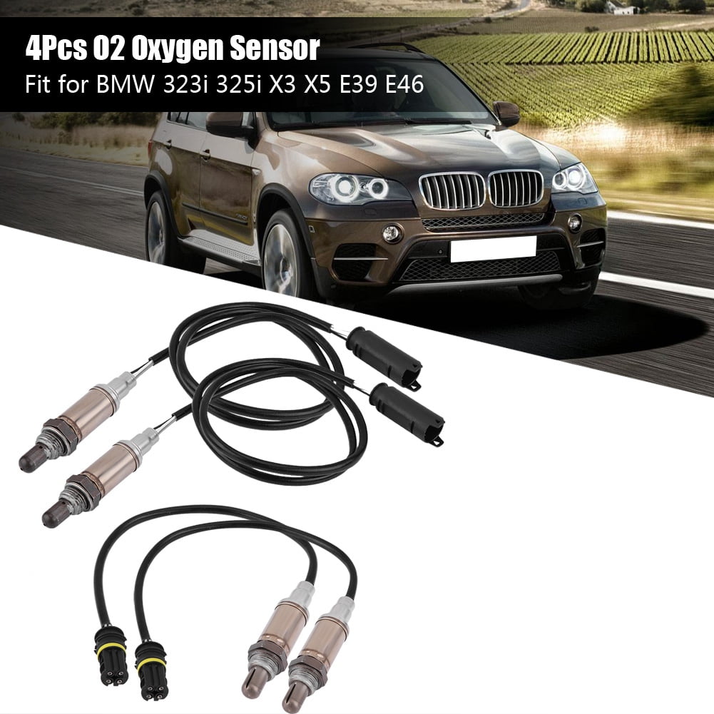 4x Oxygen Sensor 1 Sensor 2 For 2001-2003 BMW X5 330xi 325xi 530i 525i 325Ci