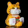 thumbnail image 5 of NICKSUN Cute Animal Building Block Set, Orange Cat Mini Bricks Toy Gift for Kid Adult 834Pcs, 5 of 8