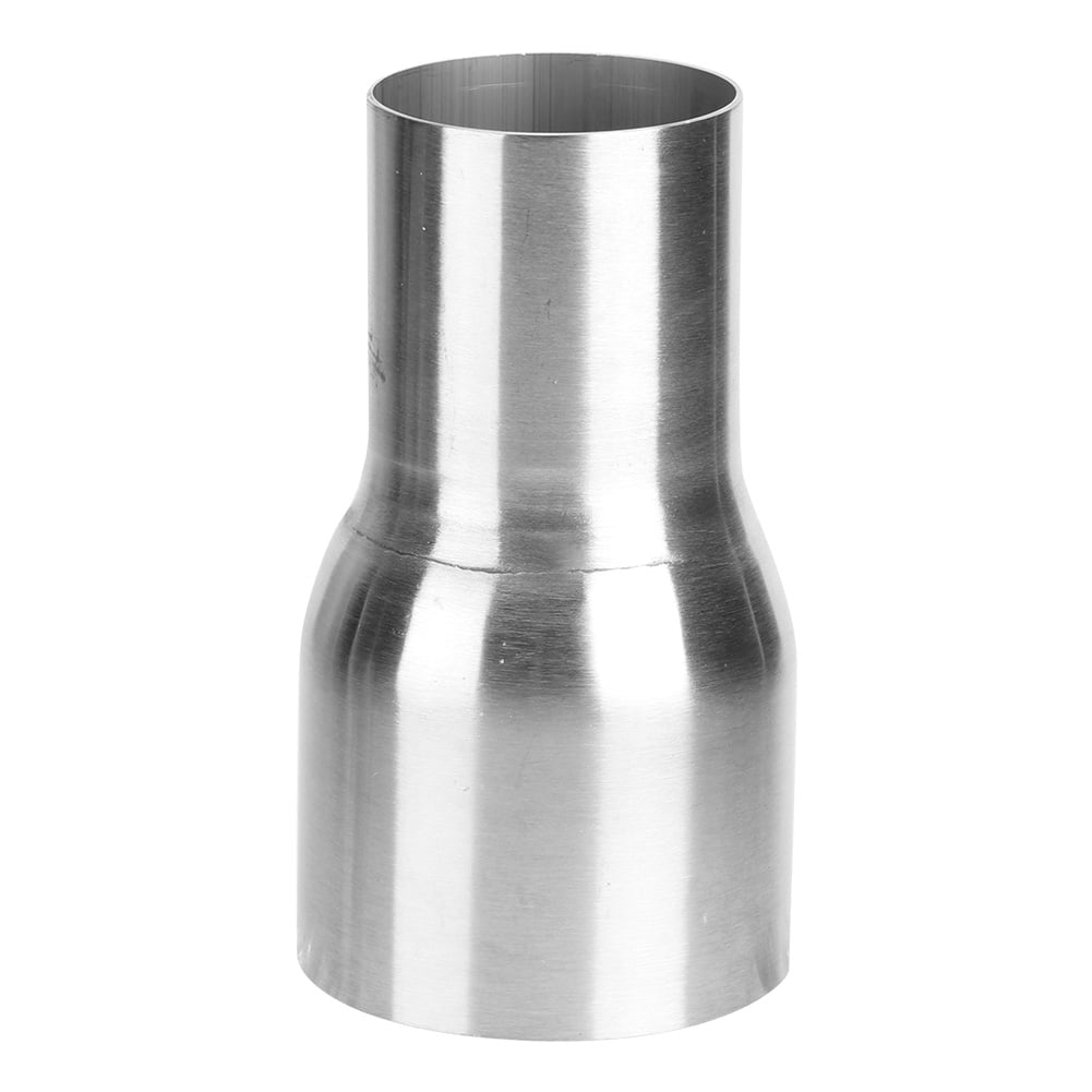 51-76MM Exhaust Pipe Adapter,Universal Stainless Steel Exhaust Pipe Connector Tube Adapter Reducer Modified Part 