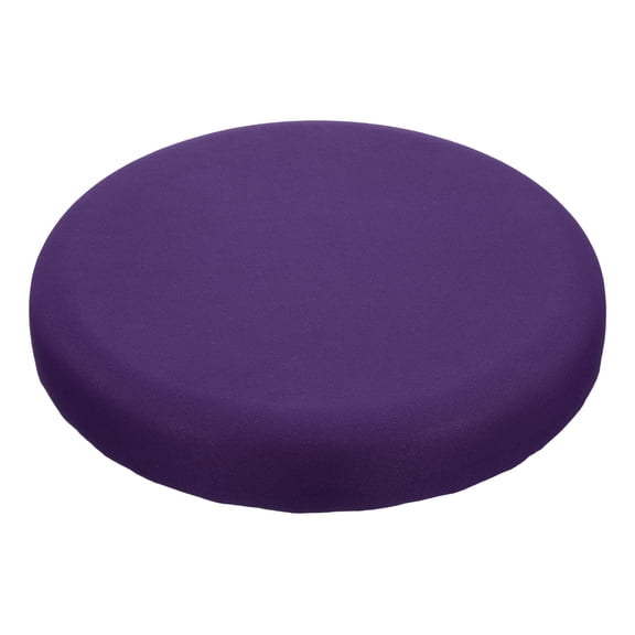 Uxcell Round Bar Stool Cover, 11-15" Elastic Round Stool Chair Covers Washable Dustproof Stretchy Slipcover Seat Soft Cushion for Dining Chairs Kitchen Bar Restaurant Decor, Purple