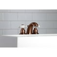 thumbnail image 3 of Kingston Brass KB956PX Victorian Mini-Widespread Bathroom Faucet, Antique Copper, 3 of 5