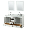 thumbnail image 4 of Wyndham Collection Wcs202060dcmunsm24 Deborah 60" Free Standing Double Vanity Set - Dark, 4 of 7
