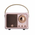 thumbnail image 3 of PEZHADA Haut-Parleur Bluetooth Mini Haut-Parleur Sans Fil, Haut-Parleur Bluetooth Portable pour l'Extérieur avec Son Stéréo Clair Basses, Mini Haut-Parleur Rétro, 3 of 9