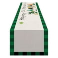 thumbnail image 2 of Harpily Bannière de Table Décorative Drapeau de Table de la Saint-Patrick Lin Camion Gnome Chemin de Table Simple et Généreux Résistant à la Graisse, 2 of 4
