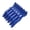 dark blue, variant on Duck Billed Clips - Hair Sectioning Clips with Silicone Band - Alligator Curl Hair Clips with Holes - No Crease Duck Billed Clips for Styling - Cutting - Color D
