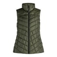 thumbnail image 5 of Big Chill Women's and Women's Plus Chevron Quilted Puffer Vest, Midweight, Sizes S-3X, 5 of 6