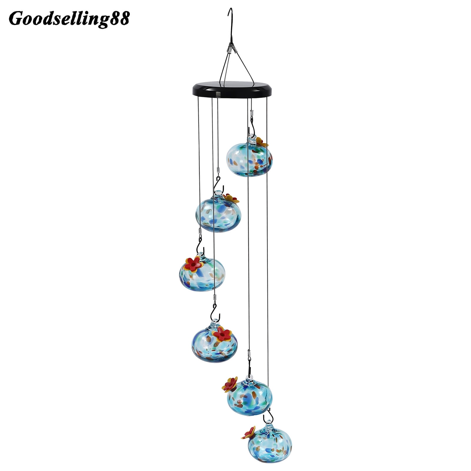 24.8inch Height Hummingbird Feeders, Bird Feeders, Outdoors Hanging Decor for Hanging From Tree Branches, Decks, Patios, Balconies
