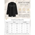 thumbnail image 3 of DAKIMOE Sleep Cardigans Robe Bed Jackets for Women Toasty Cozy Sherpa Coat Cloud-Soft House Jacket Loose Oversized Fleece Fuzzy Outwear, S-XXL, 3 of 9